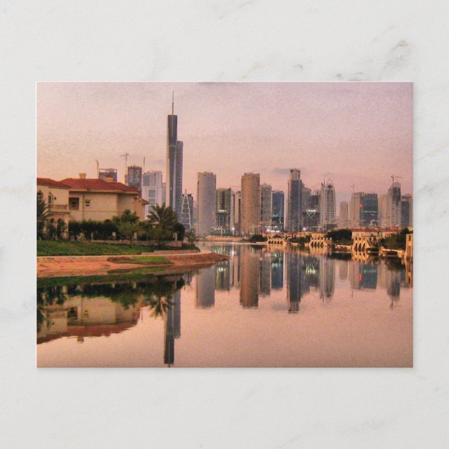 New Dubai Skyline Postcard (Front)