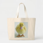 New Duckling Large Tote Bag at Zazzle