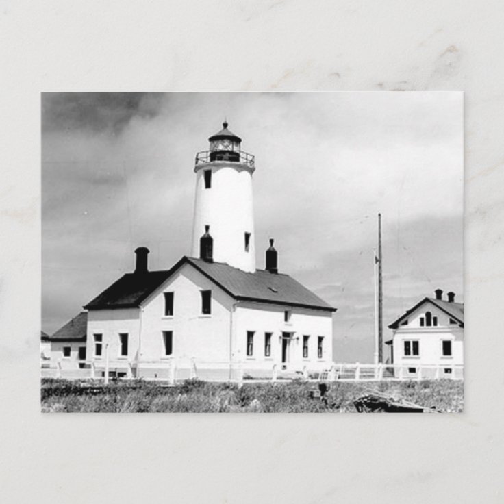 New Dungeness Lighthouse Postcard | Zazzle