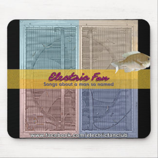 NEW! Electric Fan Mousepad with fish!
