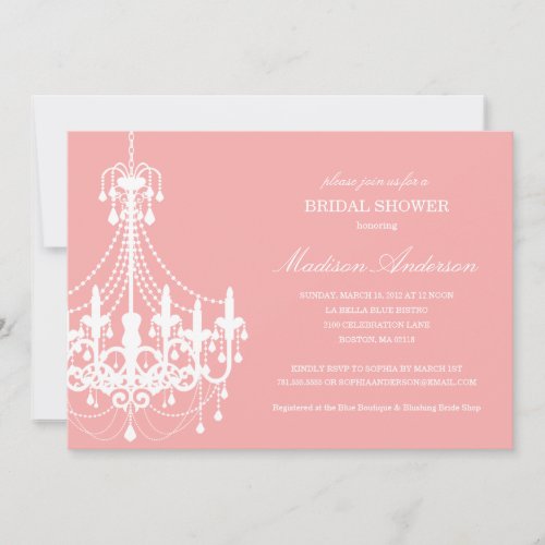 NEW ELEGANCE | BRIDAL SHOWER INVITATION