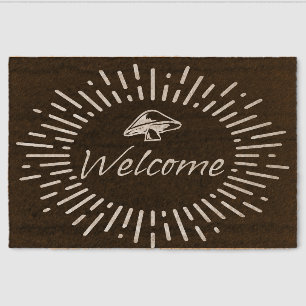 new elegant  fiber doormat