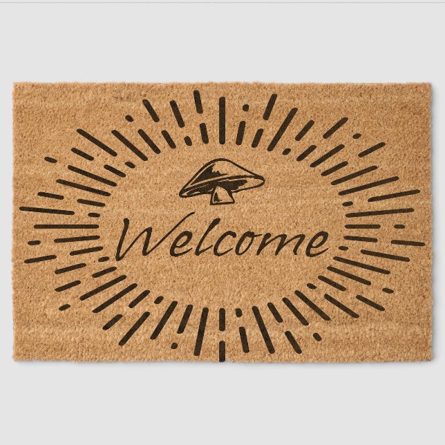 new elegant  fiber doormat (Front)