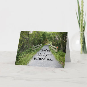 New Employee Road of Success Card