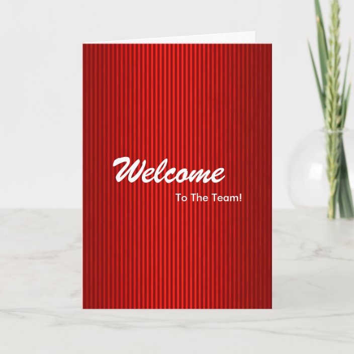 New Employee Welcome Card | Zazzle.com