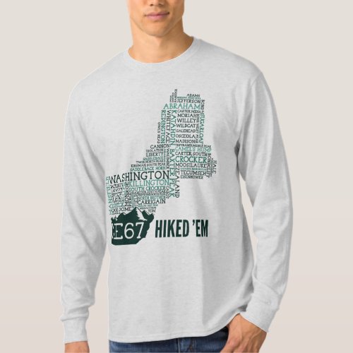New England 67 Hiked Long Sleeve T_Shirt