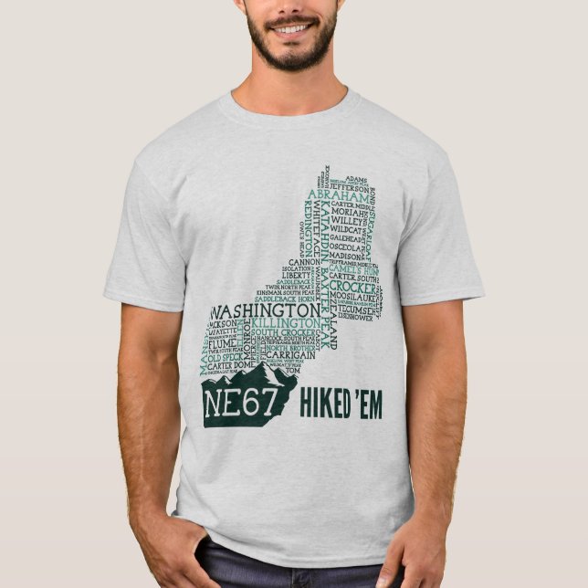New England 67 Hiked T-Shirt (Front)