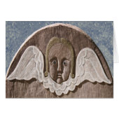 New England Angel Card (Blue) (Front Horizontal)