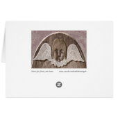 New England Angel Card (Purple) (Back Horizontal)