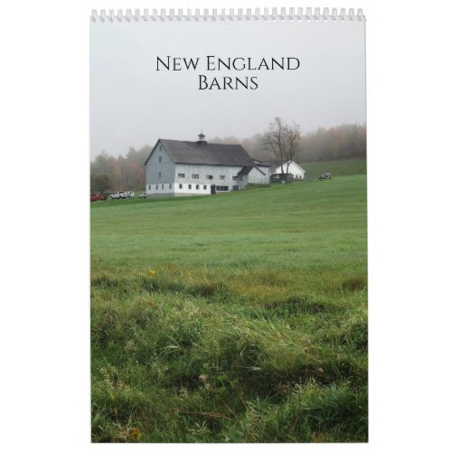 New England Barns Calendar