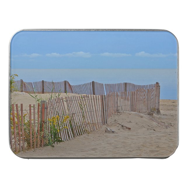 New England Beach Jigsaw Puzzle (Case Horizontal)