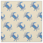New England Blue Crab Fabric