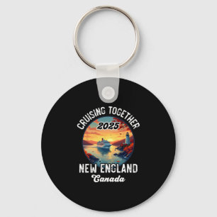 New England Canada Cruise Keychain