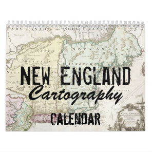 New England Cartography Calendar