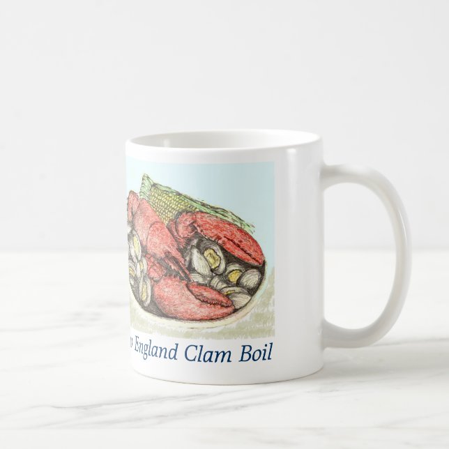 NEW ENGLAND CLAM BOIL MUG (Right)