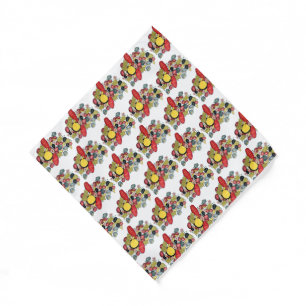 New England Clams Lobster Clambake Seafood Dinner Bandana