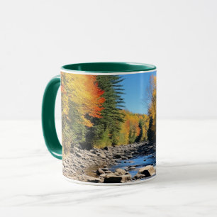 New England Colorful Landscape, Autumn, Mug