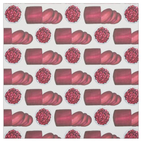 New England Cranberries Cranberry Bog Berries Fabric