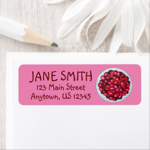 New England Cranberries Cranberry Bog Berries Label