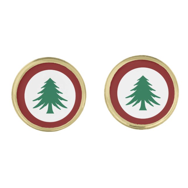 New England Cufflinks (Front)