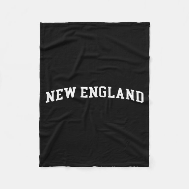 New England  Fleece Blanket (Front)