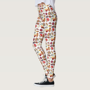 New England Foods Clambake Lobster Maple Candy Leggings
