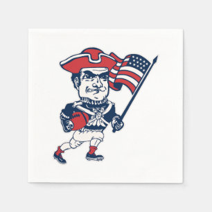 New England Football Mascot Napkins