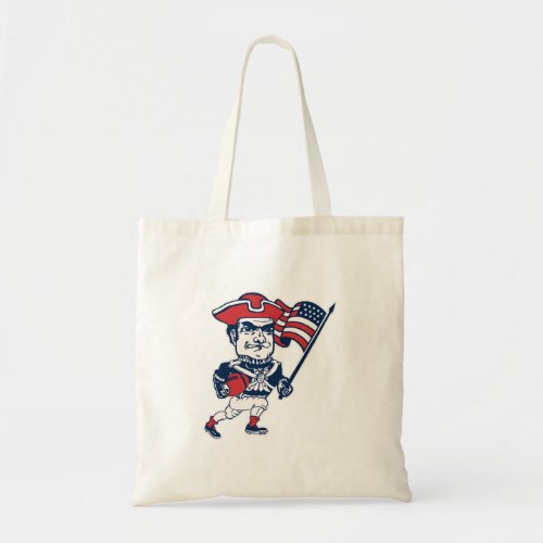 New England Football Mascot Tote Bag