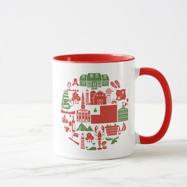 New England Icons Mug (Right)