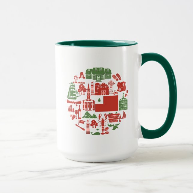 New England Icons Mug (Right)
