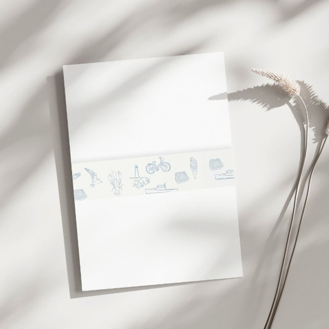 New England  Invitation Belly Band (Creator Uploaded)