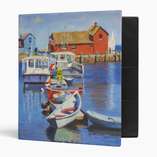 New England Landscape 3 Ring Binder