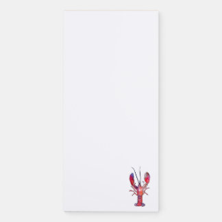 New England Lobster Magnetic Notepad