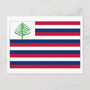 New England Naval Ensign Postcard