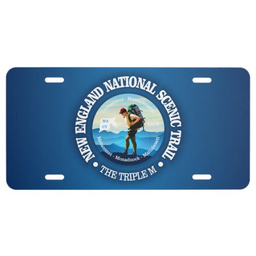 New England NST C License Plate