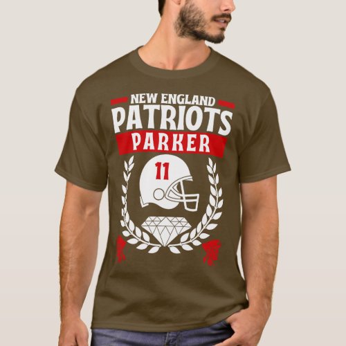 New England Patriots Parker 11 Edition T_Shirt