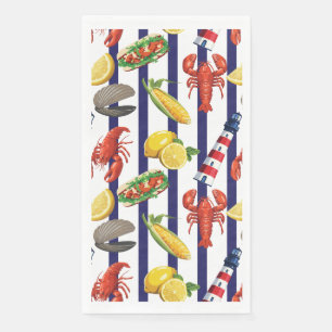 New England Picnic Paper Guest Towels