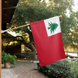 New England Pine Tree Flag