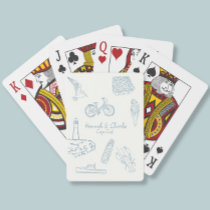 New England playing cards