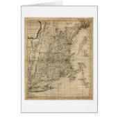 New England Revolutionary War Era Map (1776) (Front)