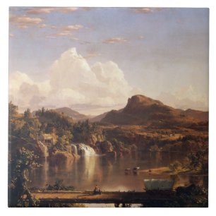 New England Scenery Frederic Edwin Church Ceramic Tile