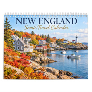 New England Scenic Travel Calendar