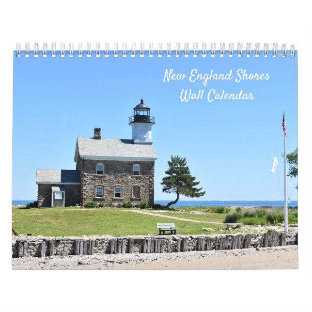 New England Shores Wall Calendar (Cover)