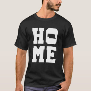 New England Silhouette State Map Home Pride T-Shirt