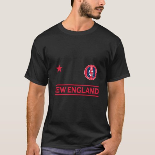 New England Soccer Jersey 53 Royal Edition Ii T_Shirt