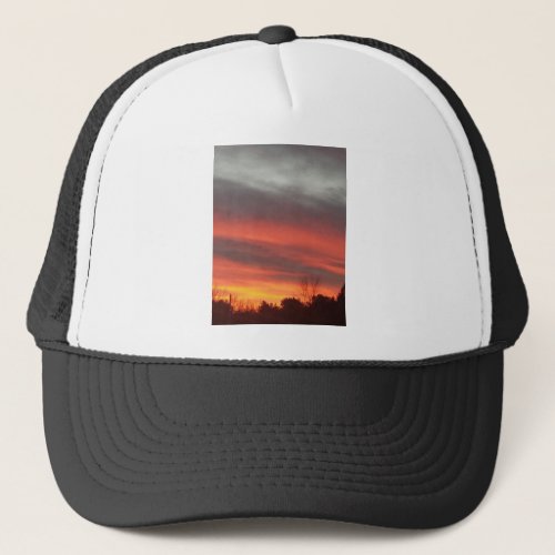 New England Sunset Trucker Hat