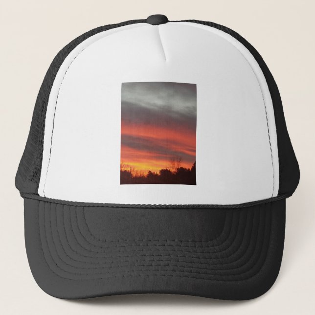New England Sunset Trucker Hat (Front)