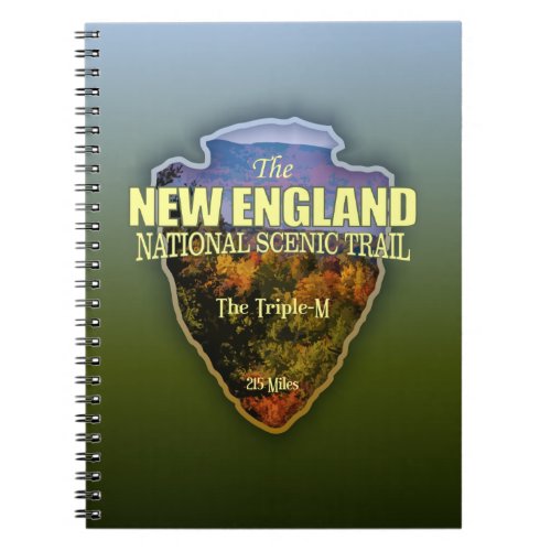 New England Trail arrowhead Notebook