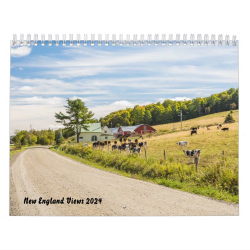 New England Views 2024 Calendar