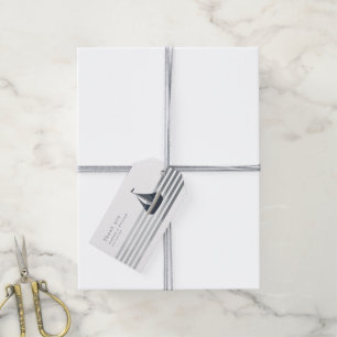 New england wedding thank you  gift tags